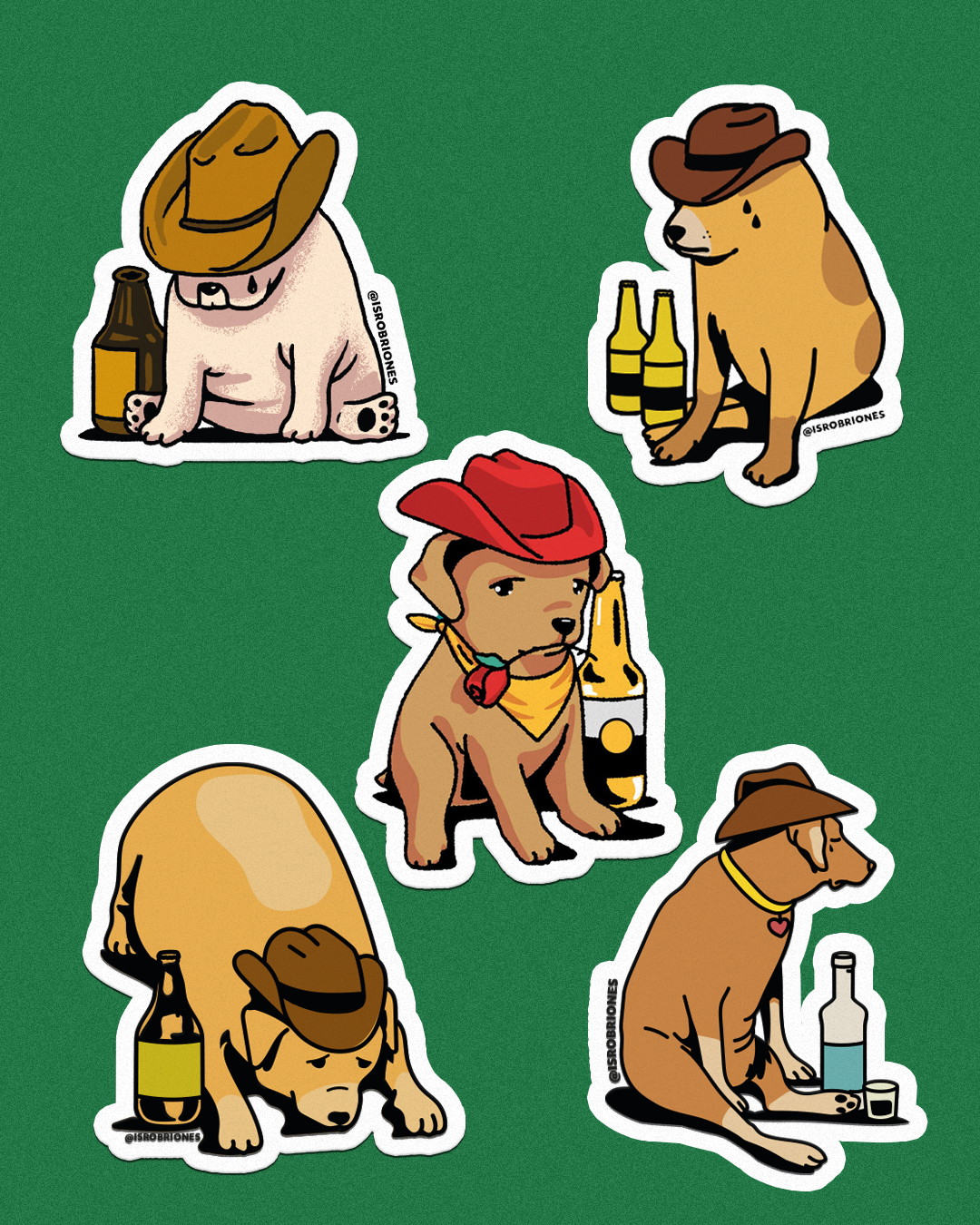 Perritos Vol 1 Sticker Pack