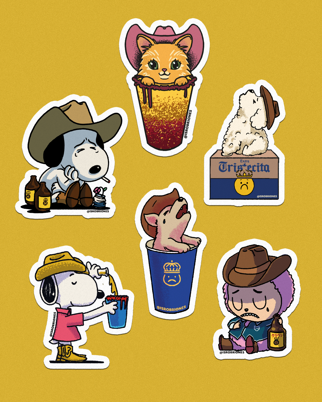Perritos Vol 2 Sticker Pack