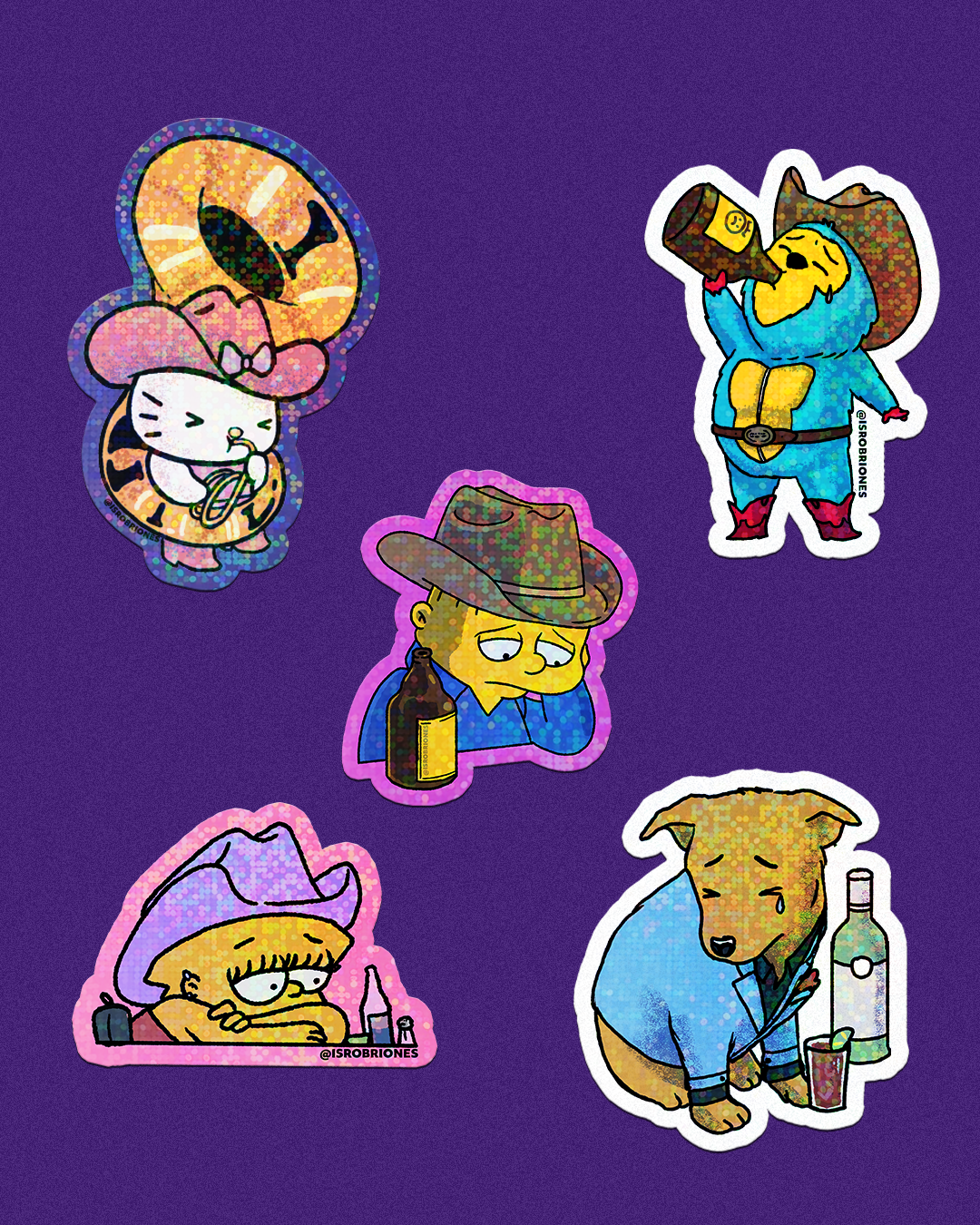 Sticker Holográfico