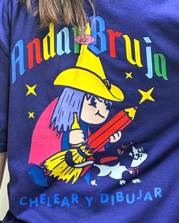 Andar de Bruja Playera