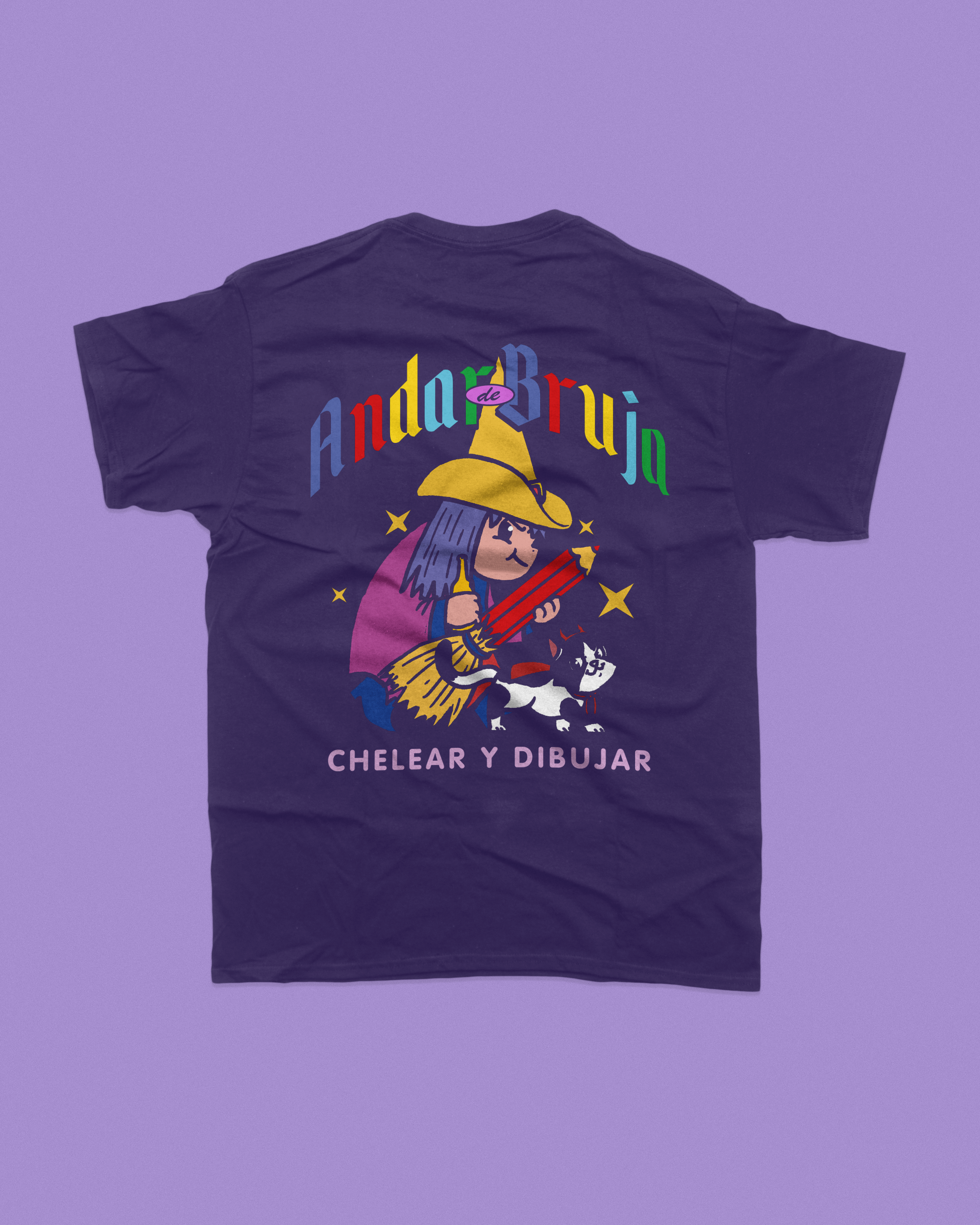 Andar de Bruja Playera